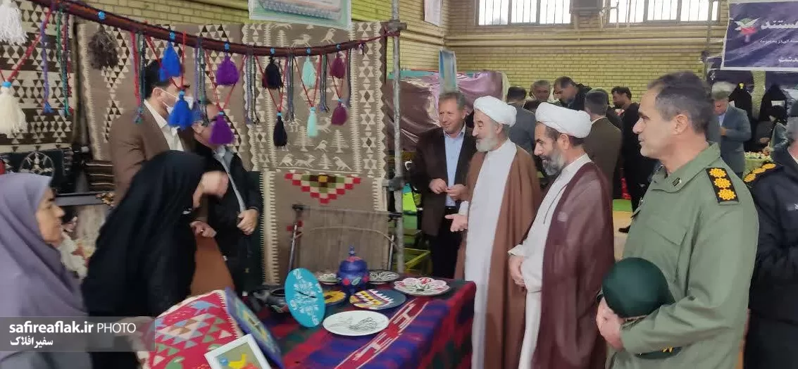 افتتاح نمایشگاه توانمندی‌های بانوان کوهدشت