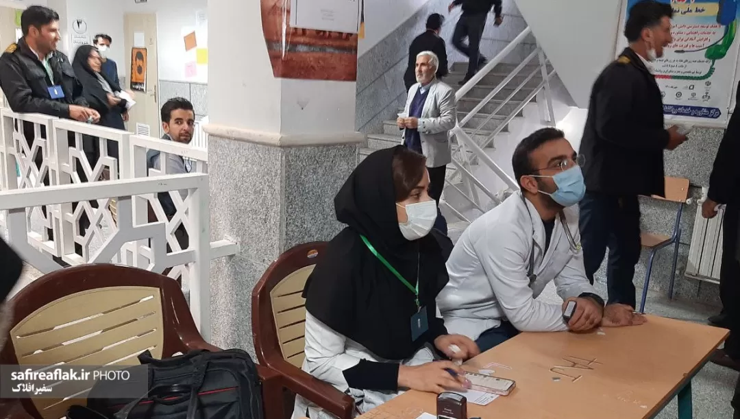 بیمارستان تخصصی صحرایی در دورود برپا شد