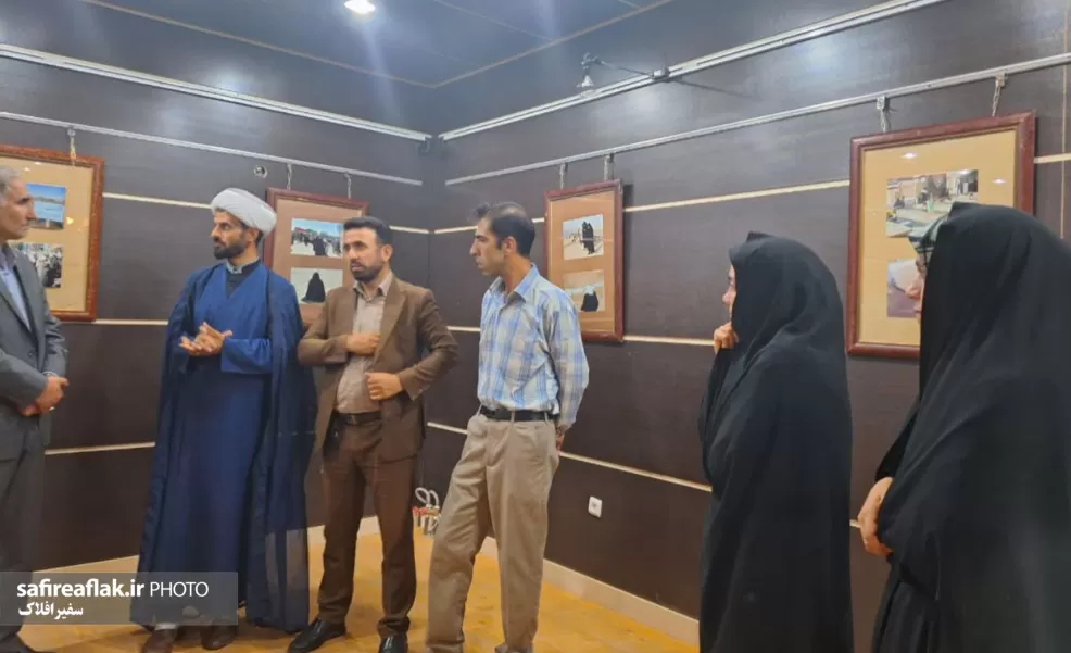افتتاحیه نمایشگاه عکس کربلای‌ جبهه‌ها در کوهدشت