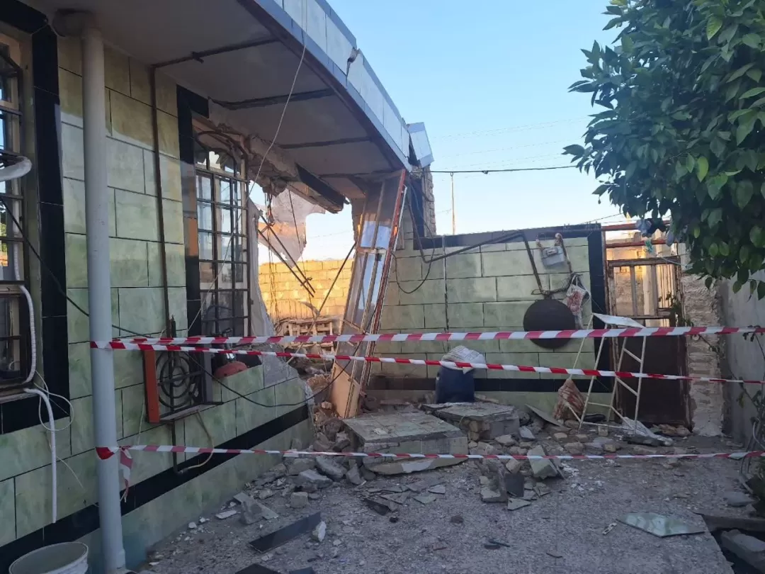انفجار گاز ساختمان مسکونی در پلدختر