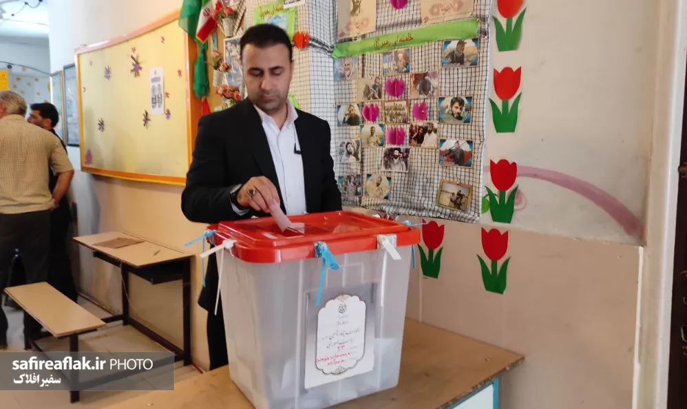 حماسه حضور خرم‌آبادی‌ها در انتخابات دور دوم