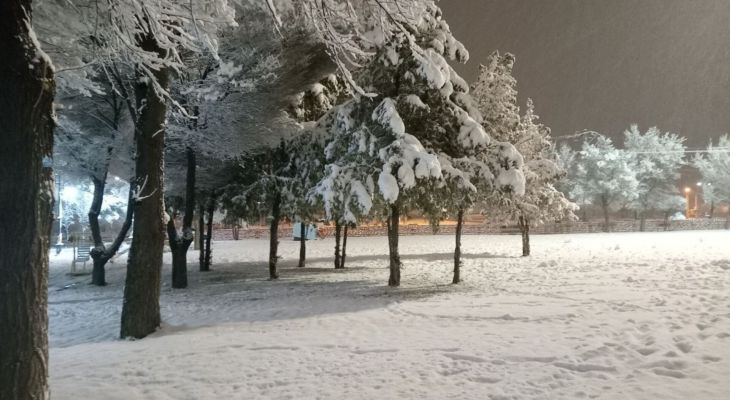 ازنا در برف زمستانی غرق زیبایی شد
